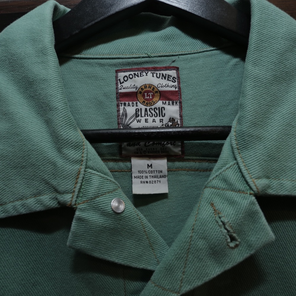 Vintage Looney Tunes Denim Vest - Picture 4 of 8